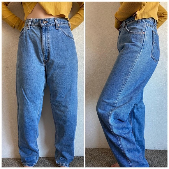 Vintage 550, relaxed fit, tapered leg, orange tab Levi’s! 🍊They - Picture 2 of 4